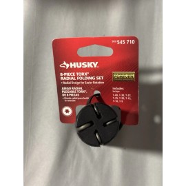 Husky 8-Piece Torx Radial Folding tool Set NEW # 545 710