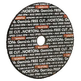 Cutoff Wheel, Gemin.i, 3in.x.062in.x3/8in.