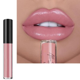 HANJILIAN 12 Colors Cream Texture Lipstick,Waterproof Creamy Lip Gloss,Non-Stick to Cup Non-Fading Long-Lasting Moisturizing Velvet Liquid,Hydrating Lip Natural Jelly Lipstick(03#,0.2Fl Oz/6ml)