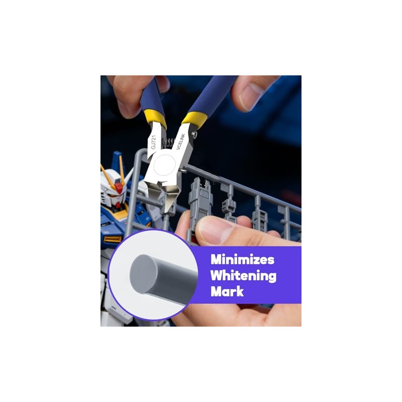 VCELINK Model Nipper, 4.7 inch Ultra-Thin Single Blade Model Tools