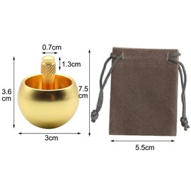 Kids Top - Stainless Steel Precision Gyroscope Toy with Smooth,Compact Desktop Spinner Top Plaything for Home,