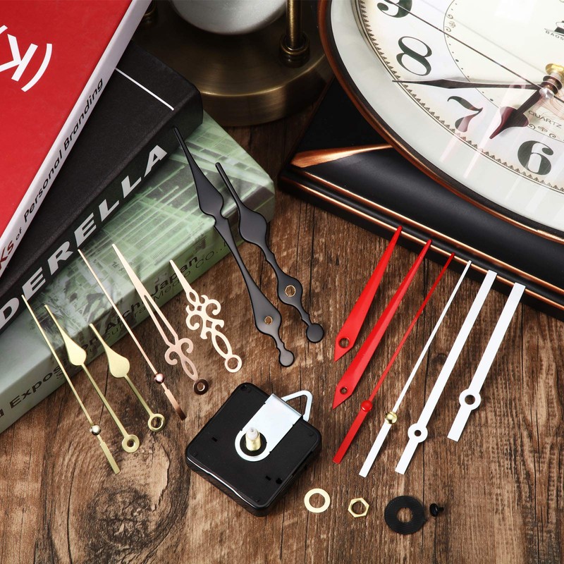 Mudder 2 Pieces Clock Movement Long Tree High Torque Clock