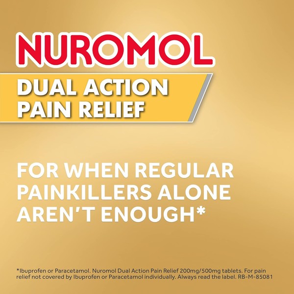Nuromol Dual Action Pain Relief Ibuprofen & Paracetamol 16s 2.jpg