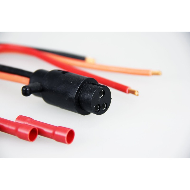 Pactrade Marine Boat Trolling Boat Plug & Socket Set 3-Wire