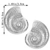 CWVHQ Bohemian Conch Shell Earrings for Women Statement Long Gold
