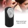 TYTOGE Clear Silicone Ear Model with Black Display Rack Soft