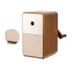 Hand Cranked Pencil Sharpener 5 Adjustable Levels Large Capacity Shavings