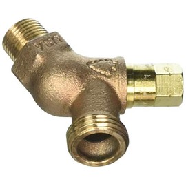 Arrowhead® 251lklf No-kink Loose Key Hose Bibb, Red Brass, 1/2" Mip X 3/4"