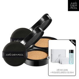 Jeongsaemmul [Jung Saem Mool] 2 Essential Skin Nuder Cushion Refills (20 cotton pads + 30 ml cleansing oil) / [정샘물]에센셜 스킨 누더 쿠션 리필 2개(코튼패드 20매+클렌징오일 30ml)