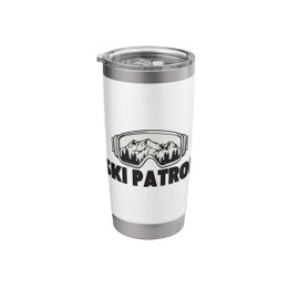 Ski Patrol Winter Skiing Goggles Mountain Trip Stainless Steel Insulated Tumbler