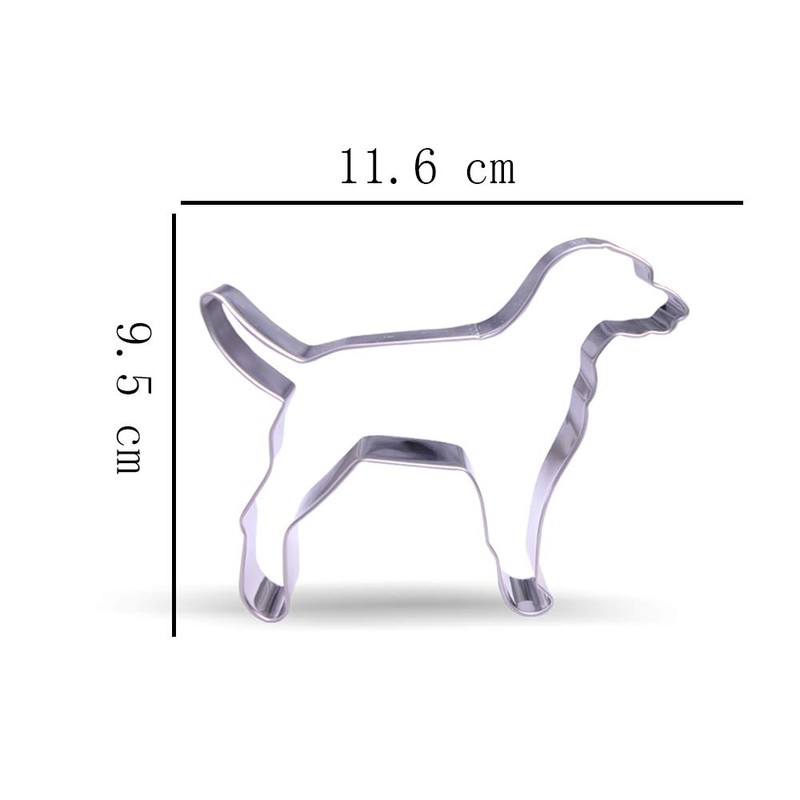 Dog Cookie Cutter Set - 3 Piece - Stainless Steel