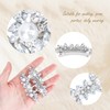 Hebterrka Pack of 4 Hair Clips for Women Rhinestone Hair