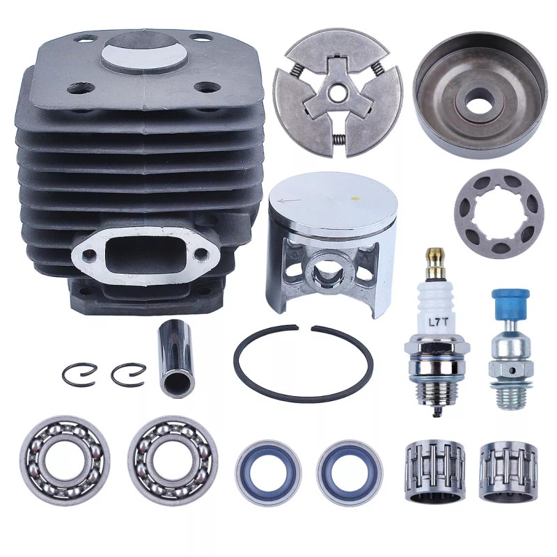 For Husqvarna Cylinder Piston Clutch Drum Sprocket Rim Crank Bearing