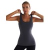 RUNNING GIRL Workout Tank Tops with Built in Bras for