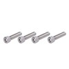 M10X1 25 Schraube M10 1,25 4Pcs Hex Bolt Socket Cap