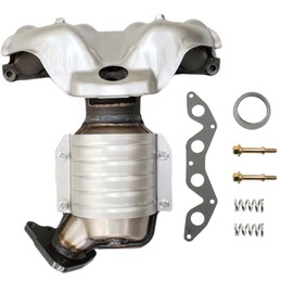 SAROTIN Catalytic Converter Fit for Honda Civic 1.6L 1996-2000 High Catalyst Performance Exhaust Manifold (EPA Compliant) 18160-P2E-A12, 18160-P2E-A22.