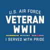 CafePress Air Force Veteran WWII Prid Square Sticker 3 X