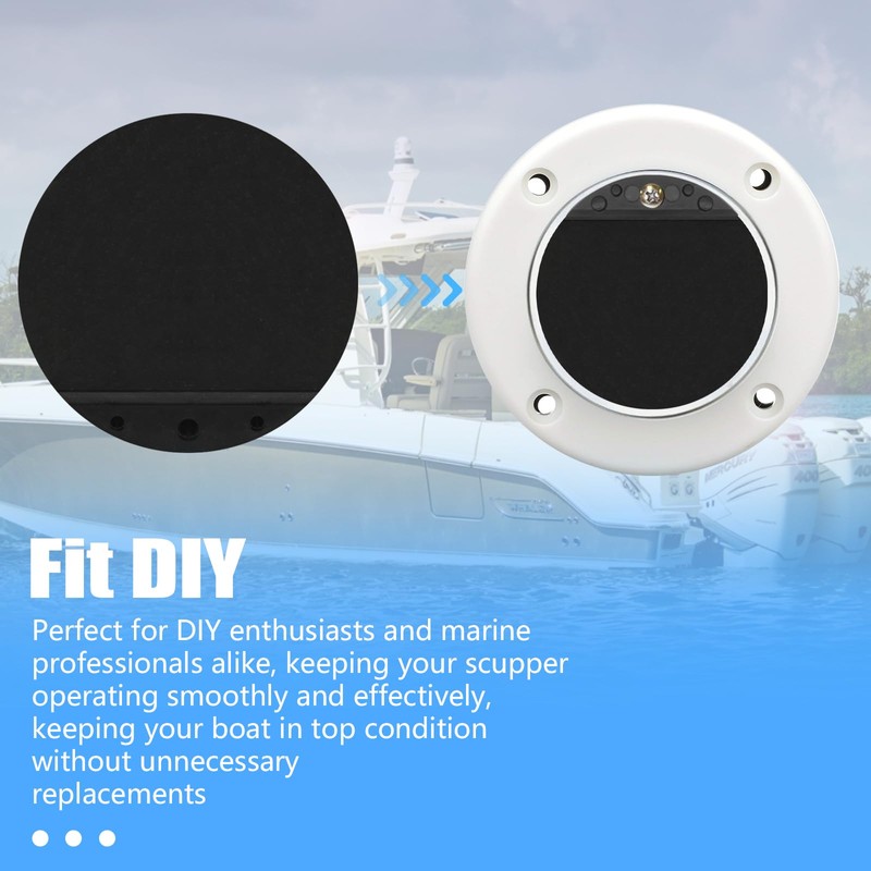 Boat Scupper Flapper Replacement for FSRK-3-DP TH Mar-ine Boat Scupper