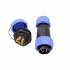HangTon SP21 5 Pin Connector Aviation Circular Waterproof IP68 Blue