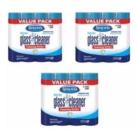 Sprayway Limpiador De Vidrios Sprayway (4pz De 539g) 3pack