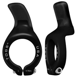 TOGS Flex Close Clamp Resin Grip Inside Mount Stick Black
