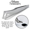 SIVOTE Lash Tweezers for Eyelash Extensions for Volume, Isolation &