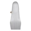 generic Blanco 100cm Harajuku Anime Cosplay Pelucas Joven Largo Rect