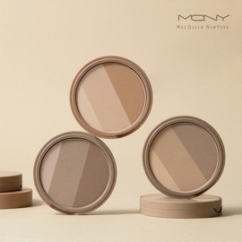 페이크업 3색 쉐딩 9g 3종 /헤어라인쉐도우 코쉐딩 컨투어 MAKEUP Fake Up 3 Color Shading 9g 3 Types / Hairline Shadow Co-Shading Contour MAKEUP