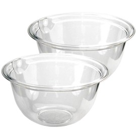 Nagao Heat-Resistant Cook Bowls 15cm (6 inches) 700ml, Set of 2, Made in Japan