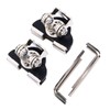 2Pcs LED Light Bar Mounting Bracket A Pillar Hood LED