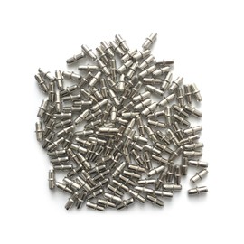 LIKERAINY Shelf Support Pins Studs Strong Little Pegs Plug in for Ø 5mm Hole of Wooden and Glass Board Kitchen Cupboard Wardrobe Cabinet Load Capacity 50kg (Pack of 150)