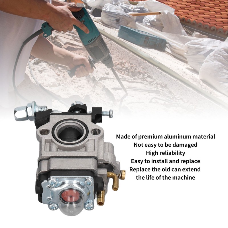 Carburetor Aluminum Carburetor Carb Fit for Earthquake E43 E43WC Accessories