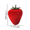 Strawberry Ring Box Red Velvet Ring Gift Box for Husband