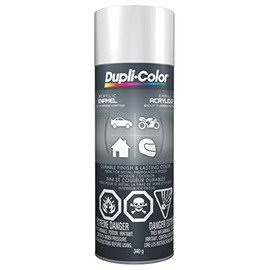 Dupli-Color CDA167007 Acrylic Enamel, White, Gloss, 12 Ounce, 1 (Non-Carb Compliant)