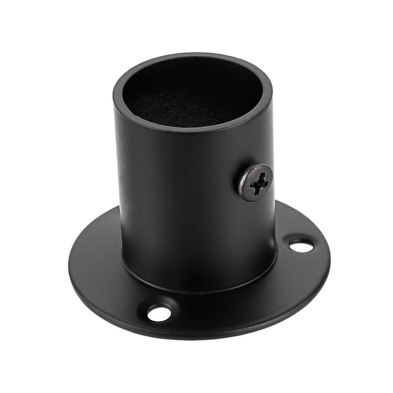 OwnMy 4 Packs Stainless Steel Pole Sockets Flange Rod Holder,