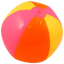 Neutral Umpire Beach Balls Inflatable 40cm Blow Up Pool & Beach Toys for Hen Party Accessories | Perfect Fancy Holiday Toys & Pool Party Accessories for Kids (Pack of 1, Inflatable Beach Ball 40cm)