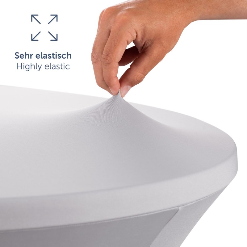 Blumtal Bar Table Covers, Diameter 80 - 85 cm, Set