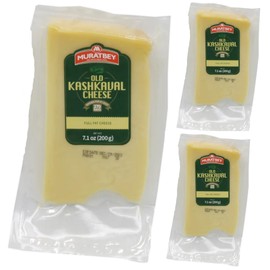 Muratbey Old Kashkaval Cheese 200 Gram (7 Oz) x 3 Packs