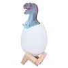 Touch Pat Sensor Night Light Dinosaur Egg Shape Bedside Lamp