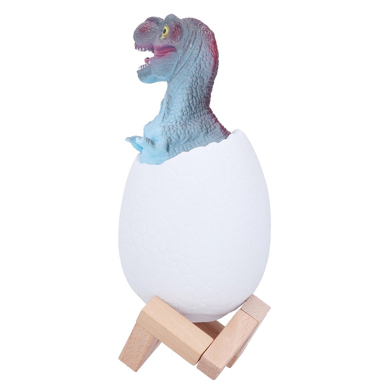 Touch Pat Sensor Night Light Dinosaur Egg Shape Bedside Lamp