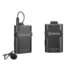 Boya 2.4 GHz Duo Lavalier Microfoon Draadloos BY-WM4 Pro-K1