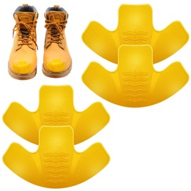 Bencailor Boot Toe Protectors Work Boot Guards Shoe Toe Cap Work Shoe Cover for Spring Hiking Climbing Guards(Yellow,4 Pcs)
