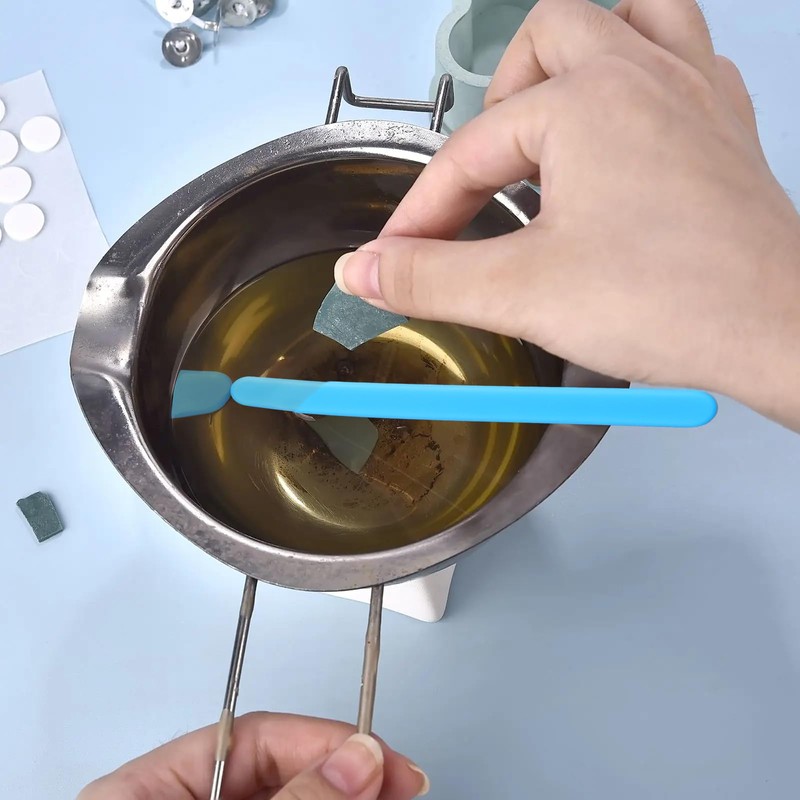 Framad 10PCS Silicone Stir Sticks for Resin, Reusable Waxing Wax