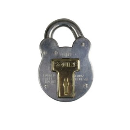 Squire 4-lever Galvanised Steel - Old English Padlock, 50mm