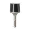 Rubber Mallet with Powered SDS Plus Handle - Mark-Free Hammer