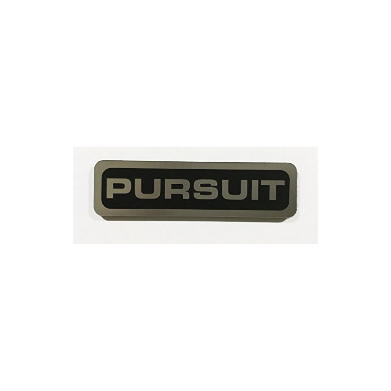 24Designs Pursuit Badge Emblem Stick-on 5.9 inch x 0.9 inch