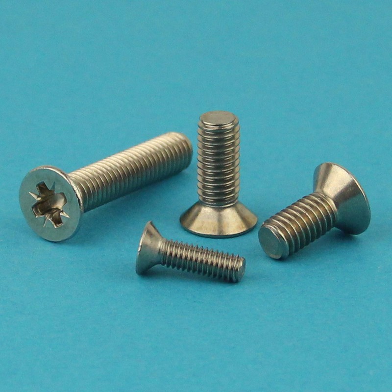 Eisenwaren2000 | M2.5 x 4 mm Countersunk Screws with Phillips