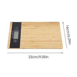 Fdit Electric Kitchen Scale LED Display Cooking Food Weighing Scale for Kitchen Baking