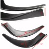 SteelCase Front Bumper Lip Diffuser Fin Spoiler Canard Splitters Winglet