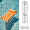 MXOYOXM 2 Pcs Pool Float Anchor Set,Pool Weights Small Float